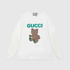GUCCI Bear patch letter logo round neck sweatshirt Baita slim（15 styles)-2174  